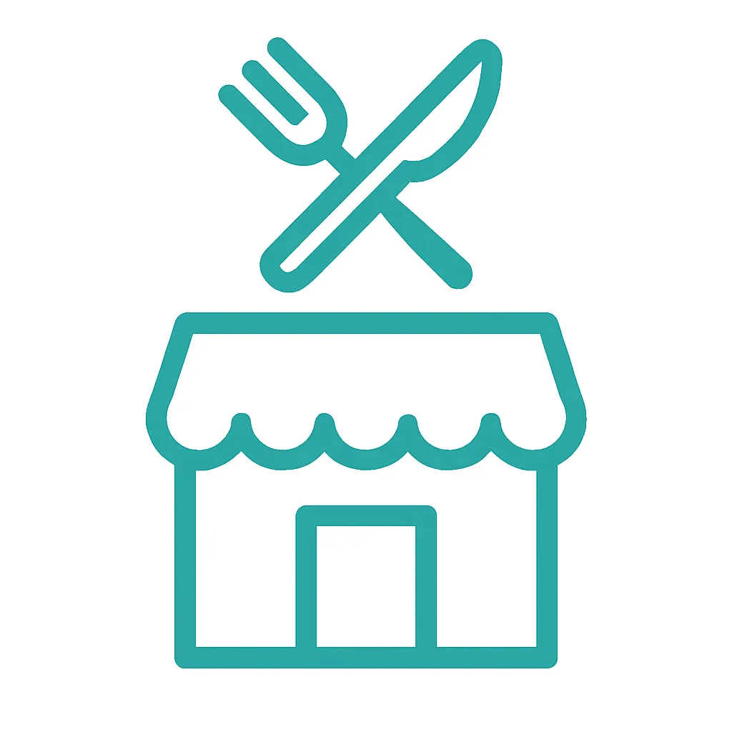 Restaurant or Retail Business Icon